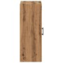 Engineered oak wood artisan wall cabinet 69.5x34x90 cm by , Sideboards - Ref: Foro24-857309, Price: 93,42 €, Discount: %