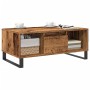 Mesa de centro madera de ingeniería envejecida 90x50x36,5 cm de , Mesas de centro - Ref: Foro24-857340, Precio: 83,90 €, Desc...