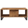 Mesa de centro madera de ingeniería envejecida 90x50x36,5 cm de , Mesas de centro - Ref: Foro24-857340, Precio: 83,90 €, Desc...