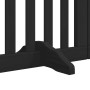 Folding dog gate 6 panels made of black poplar wood 300 cm by , Dog kennels and fences - Ref: Foro24-352253, Price: 101,64 €,...