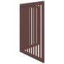 Folding dog gate 2 panels poplar wood brown 160cm by , Dog kennels and fences - Ref: Foro24-352266, Price: 63,71 €, Discount: %