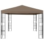 Cenador gris taupe 3x3 m | Foro24|Onlineshop| Casa, Jardín y Más Foro24.es