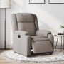 Sillón reclinable eléctrico tela gris taupé de , Sillones - Ref: Foro24-3205186, Precio: 254,22 €, Descuento: %