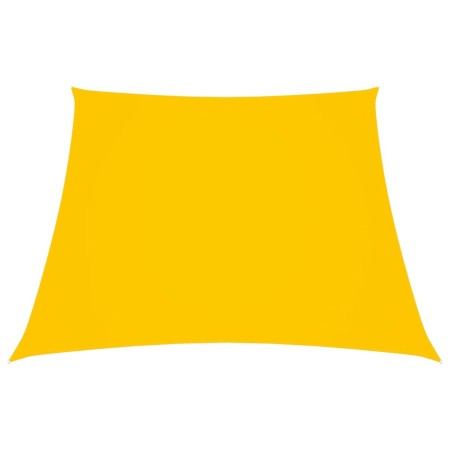 Sail awning oxford fabric yellow trapeze 2/4x3 m by vidaXL, Umbrellas - Ref: Foro24-135626, Price: 28,33 €, Discount: %