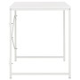 White computer desk 120x60x70 cm by , Desks - Ref: Foro24-20258, Price: 78,15 €, Discount: %