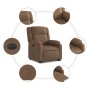 Electric reclining and lift fabric armchair in brown. by , Armchairs - Ref: Foro24-3205230, Price: 314,45 €, Discount: %