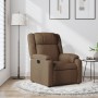 Brown fabric recliner | Foro24|Onlineshop| Casa, Jardín y Más Foro24.es