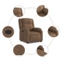 Sillón reclinable de tela marrón de , Sillones - Ref: Foro24-373540, Precio: 224,79 €, Descuento: %