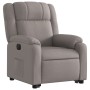 Sillón eléctrico reclinable elevable de tela gris taupe de , Sillones - Ref: Foro24-3205234, Precio: 314,78 €, Descuento: %