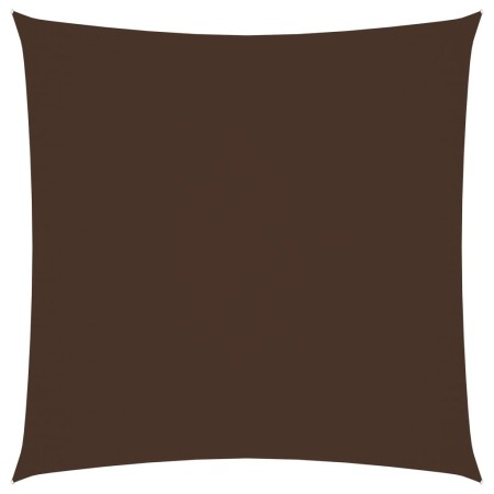 Square brown Oxford fabric sail shade 6x6 m by vidaXL, Umbrellas - Ref: Foro24-135802, Price: 101,99 €, Discount: %