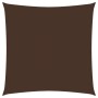 Square brown Oxford fabric sail shade 6x6 m by vidaXL, Umbrellas - Ref: Foro24-135802, Price: 101,99 €, Discount: %