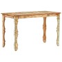 Solid recycled wood dining table 120x60x76 cm by , Kitchen and dining tables - Ref: Foro24-286488, Price: 234,30 €, Discount: %