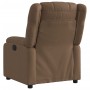 Sillón reclinable eléctrico de tela marrón de , Sillones - Ref: Foro24-3205182, Precio: 254,22 €, Descuento: %