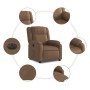 Sillón reclinable eléctrico de tela marrón de , Sillones - Ref: Foro24-3205182, Precio: 254,22 €, Descuento: %