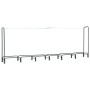 Anthracite grey steel firewood rack 360x35x120 cm by , Firewood bags and holders - Ref: Foro24-286292, Price: 91,85 €, Discou...