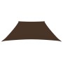 Trapezoidal brown Oxford fabric sail awning 4/5x4 m by vidaXL, Umbrellas - Ref: Foro24-135849, Price: 61,77 €, Discount: %