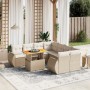 9-piece garden sofa set with beige synthetic rattan cushions by , Garden sets - Ref: Foro24-3272122, Price: 786,72 €, Discoun...