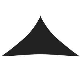 Toldo de vela triangular tela Oxford negro 5x5x6 m de vidaXL, Sombrillas - Ref: Foro24-135788, Precio: 36,99 €, Descuento: %