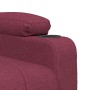 Sillón reclinable eléctrico tela rojo tinto de , Sillones - Ref: Foro24-3098818, Precio: 232,56 €, Descuento: %