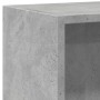 2-level gray concrete plywood shelf 60x30x76.5cm by , Bookcases and shelves - Ref: Foro24-800967, Price: 54,50 €, Discount: %