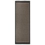 Alfombra de exterior de tejido plano marrón oscuro 80x250 cm de , Alfombras - Ref: Foro24-340842, Precio: 40,58 €, Descuento: %