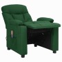 Dark green fabric massage chair by , Electric massage chairs - Ref: Foro24-339098, Price: 260,74 €, Discount: %