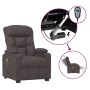 Dark brown electric massage chair in fabric. by , Electric massage chairs - Ref: Foro24-3098832, Price: 270,01 €, Discount: %