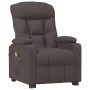 Dark brown electric massage chair in fabric. by , Electric massage chairs - Ref: Foro24-3098832, Price: 270,01 €, Discount: %