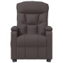 Dark brown electric massage chair in fabric. by , Electric massage chairs - Ref: Foro24-3098832, Price: 270,01 €, Discount: %