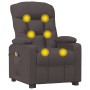 Dark brown electric massage chair in fabric. by , Electric massage chairs - Ref: Foro24-3098832, Price: 270,01 €, Discount: %