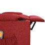 Sillón de masaje eléctrico tela rojo tinto von , Elektrische Massagesessel - Ref: Foro24-3098830, Preis: 218,47 €, Rabatt: %