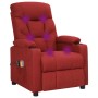 Sillón de masaje eléctrico tela rojo tinto by , Electric massage chairs - Ref: Foro24-3098830, Price: 218,47 €, Discount: %