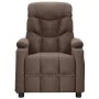 Reclining taupe gray fabric massage chair | Foro24|Onlineshop| Casa, Jardín y Más Foro24.es