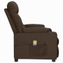 Dark brown fabric lift massage chair by , Electric massage chairs - Ref: Foro24-3093472, Price: 285,00 €, Discount: %