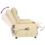 Elektrischer Massagesessel aus cremefarbenem Stoff von , Elektrische Massagesessel - Ref: Foro24-3098836, Preis: 279,52 €, Ra...