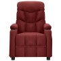 Sillón de masaje de tela rojo tinto de , Sillones de masaje eléctricos - Ref: Foro24-339095, Precio: 192,39 €, Descuento: %