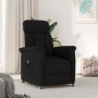 Black synthetic suede electric reclining armchair by , Armchairs - Ref: Foro24-3073588, Price: 240,98 €, Discount: %