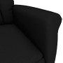 Black synthetic suede electric reclining armchair by , Armchairs - Ref: Foro24-3073588, Price: 240,98 €, Discount: %