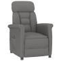 Sillón reclinable eléctrico piel de ante sintética gris oscuro de , Sillones - Ref: Foro24-3073587, Precio: 240,98 €, Descuen...