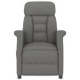 Sillón reclinable eléctrico piel de ante sintética gris oscuro de , Sillones - Ref: Foro24-3073587, Precio: 240,98 €, Descuen...