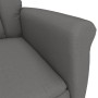 Dark gray synthetic suede electric reclining armchair by , Armchairs - Ref: Foro24-3073587, Price: 240,98 €, Discount: %