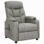 Sillón de masaje elevable tela gris claro von , Elektrische Massagesessel - Ref: Foro24-3093467, Preis: 252,38 €, Rabatt: %