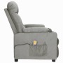 Sillón de masaje elevable tela gris claro von , Elektrische Massagesessel - Ref: Foro24-3093467, Preis: 252,38 €, Rabatt: %