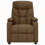 Sillón de masaje elevable de tela marrón by , Electric massage chairs - Ref: Foro24-3093471, Price: 252,38 €, Discount: %