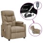 Electric massage armchair in gray taupe fabric by , Electric massage chairs - Ref: Foro24-3098835, Price: 279,52 €, Discount: %