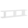 Wall shelves 2 units plywood white 90x18x20 cm by , Shelves and shelves - Ref: Foro24-807196, Price: 31,47 €, Discount: %