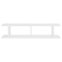 Wall shelves 2 units plywood white 90x18x20 cm by , Shelves and shelves - Ref: Foro24-807196, Price: 31,47 €, Discount: %