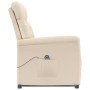 Electric reclining armchair in beige microfiber by , Armchairs - Ref: Foro24-3124575, Price: 219,36 €, Discount: %