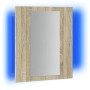 Bathroom cabinet mirror with LED light Sonoma oak 40x12x45 cm | Foro24|Onlineshop| Casa, Jardín y Más Foro24.es