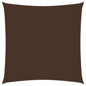 Square sail awning Oxford fabric brown 4.5x4.5 m by vidaXL, Umbrellas - Ref: Foro24-135800, Price: 66,49 €, Discount: %